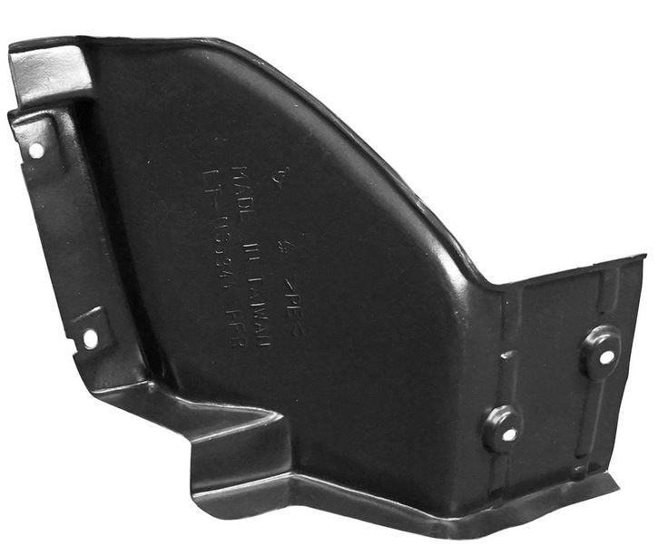 2016-2019 Nissan Titan XD Fender Liner Front Driver Side , NI1248170. Angle view for visual reference.