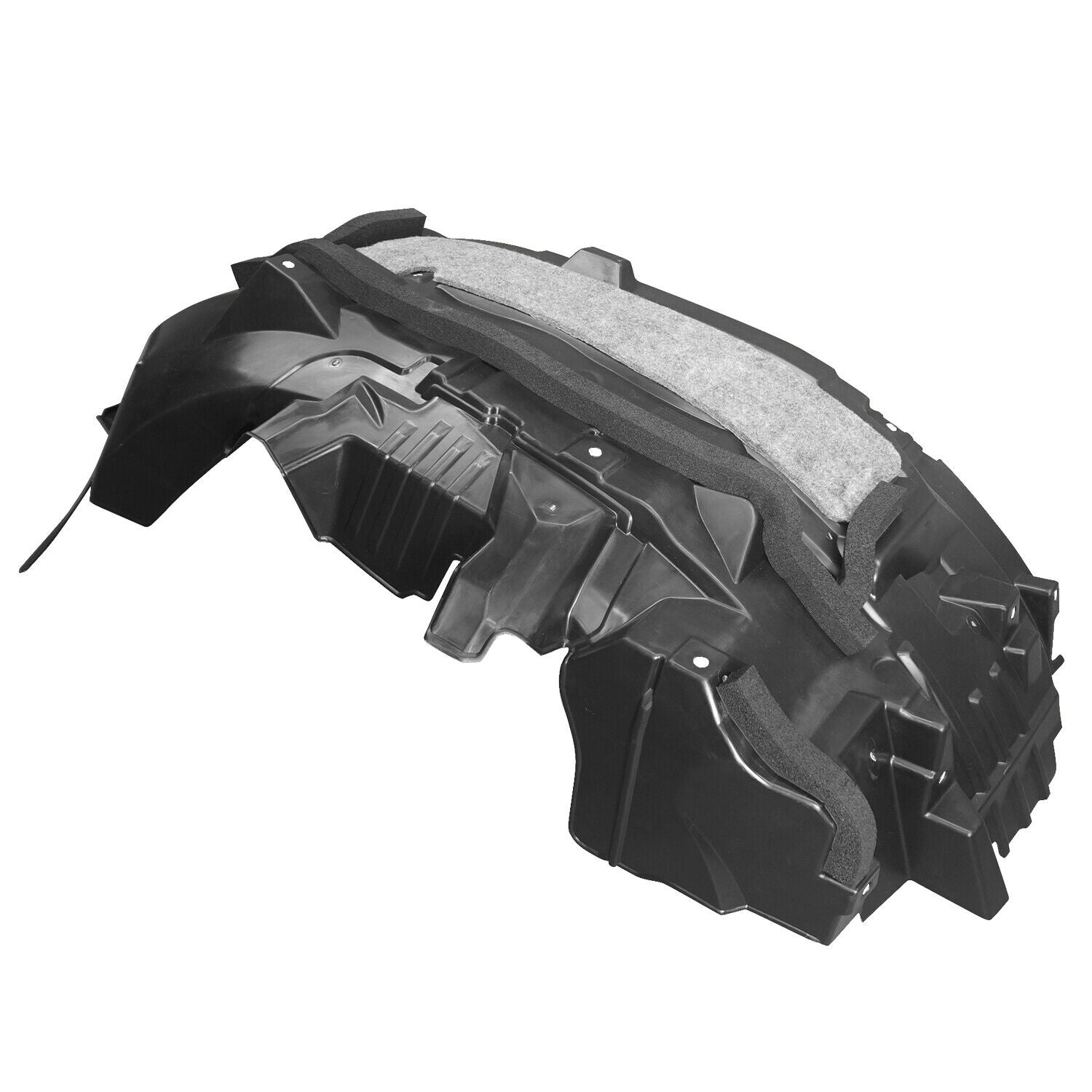2020-2023 Nissan Titan Fedner Liner Front Driver Side , NI1248189. Side view of the replacement part.