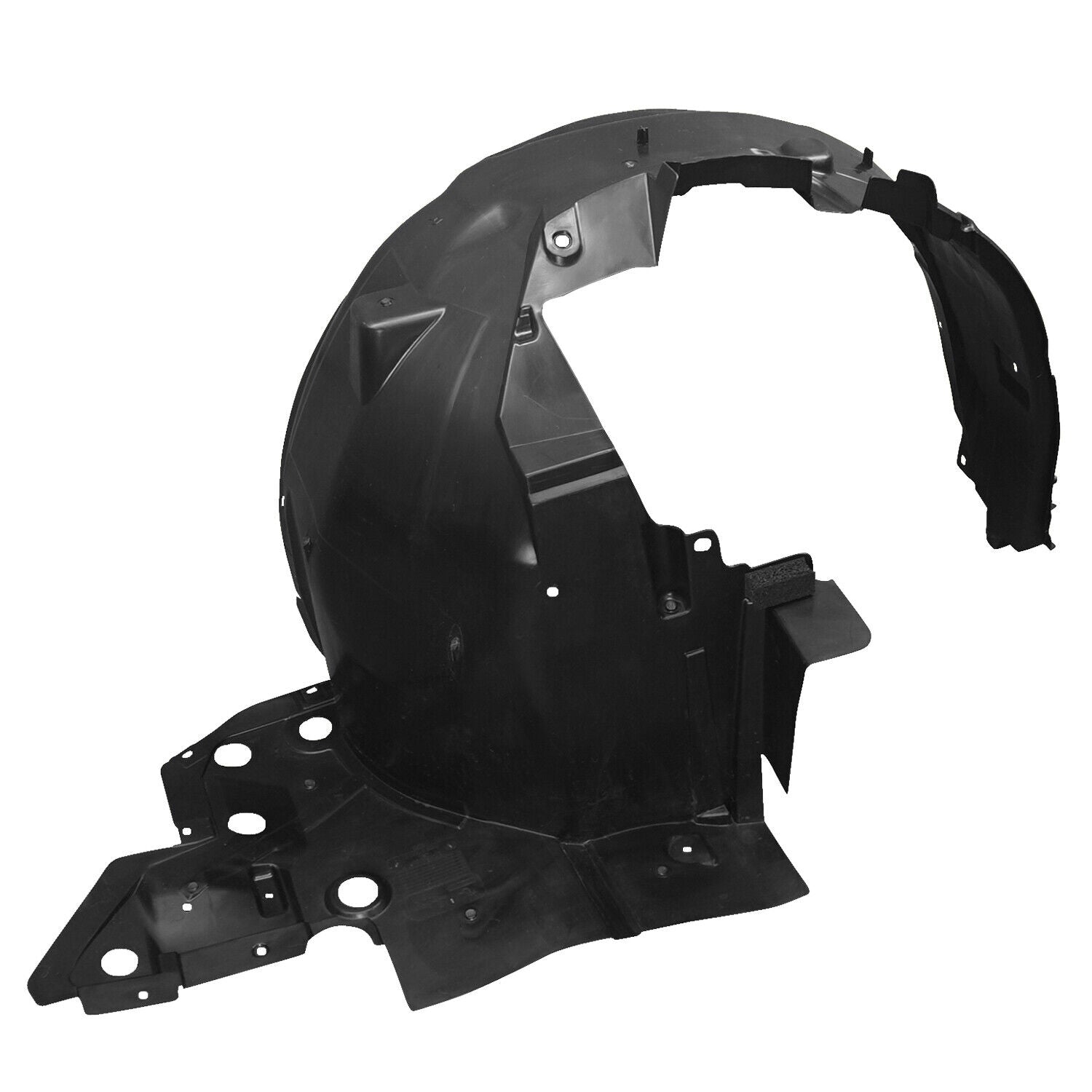 2021-2023 Nissan Kicks Fender Liner Front Passenger Side , NI1249187. Angle view for visual reference.