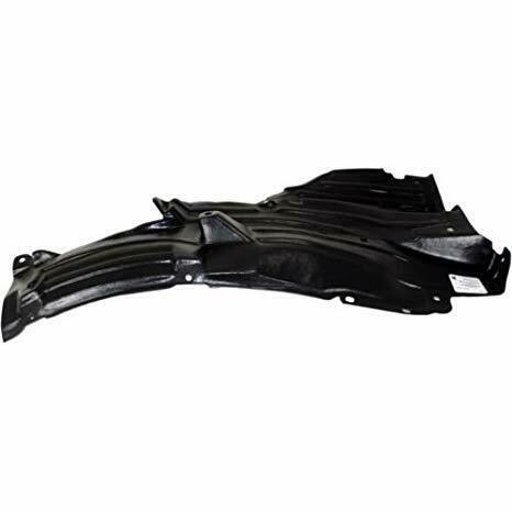2003-2005 Nissan 350Z Fender Liner Front Driver Side (Rear Section) , NI1250131. Installed view for reference.