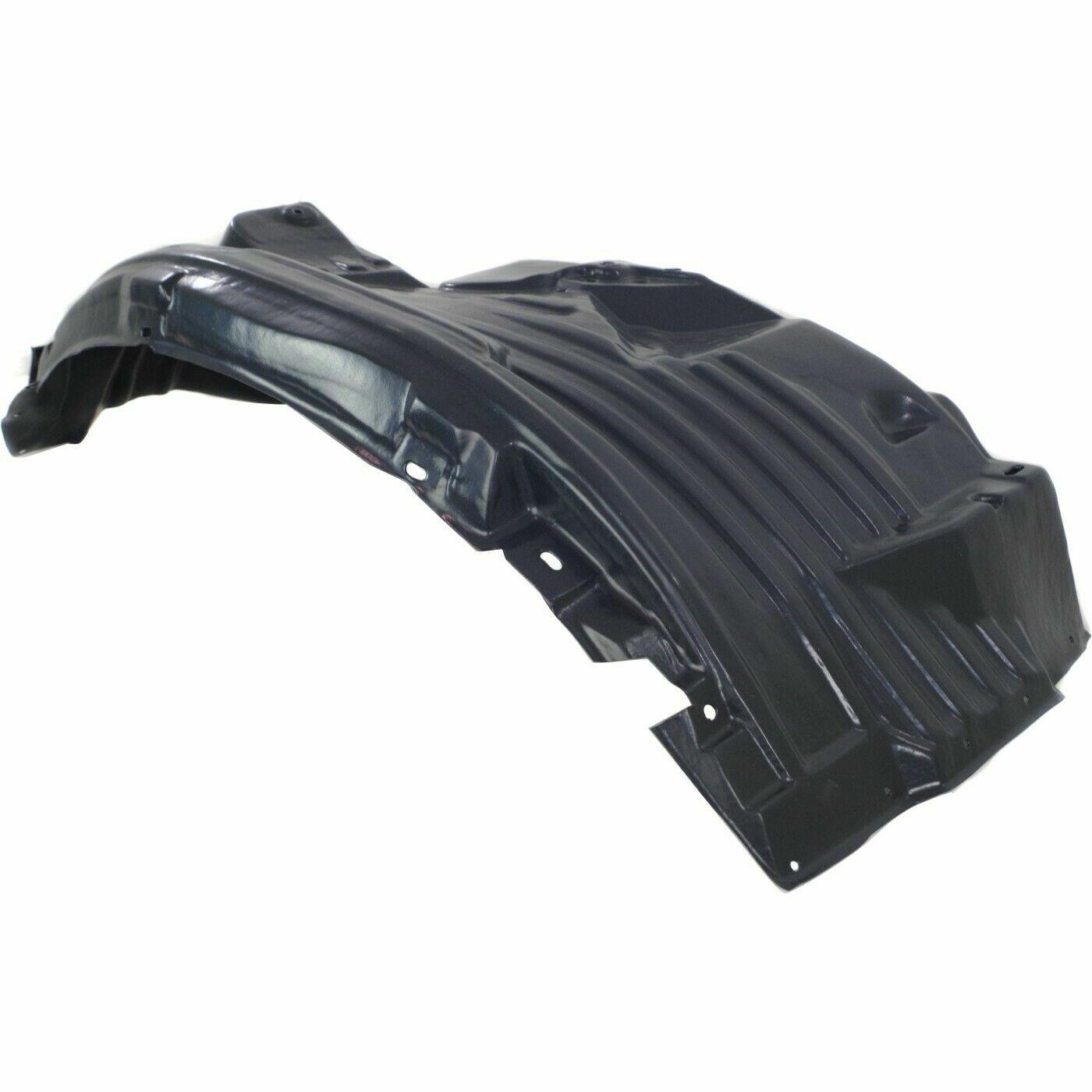 2005-2021 Nissan Frontier Fender Liner Passenger Side , NI1251127. Side view of the replacement part.