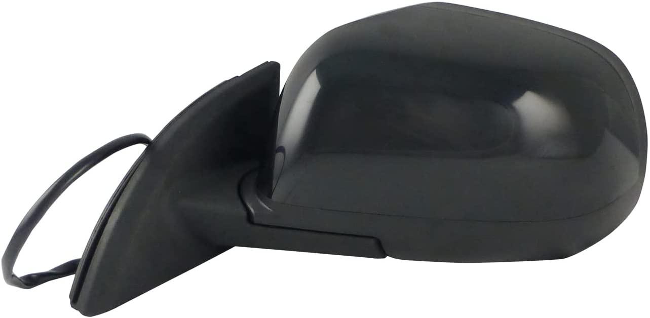 2011-2012 Nissan Leaf Mirror Driver Side Power , NI1320229. Side view of the replacement part.