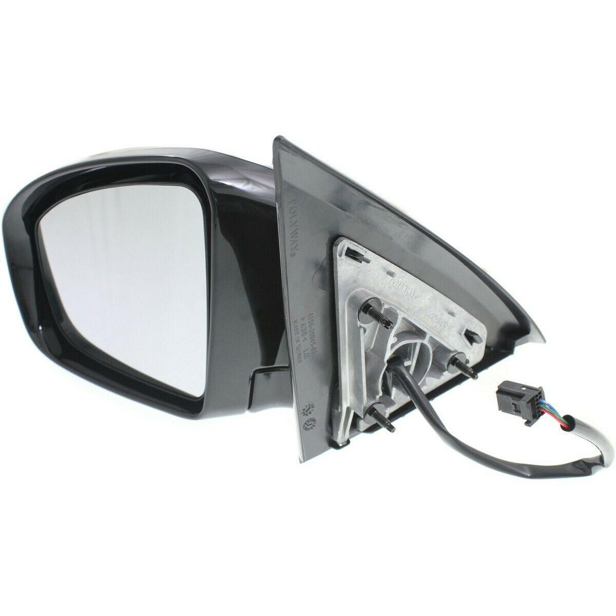 2013-2015 Nissan Pathfinder Mirror Driver Side Power , NI1320242. OEM-quality exterior component.
