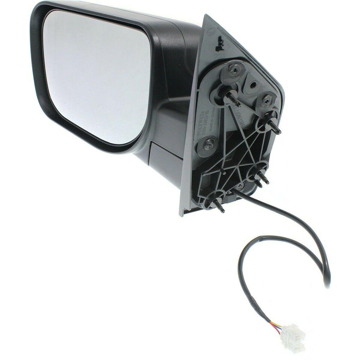 2006-2015 Nissan Titan Mirror Driver Side Power , NI1320250. OEM-quality exterior component.