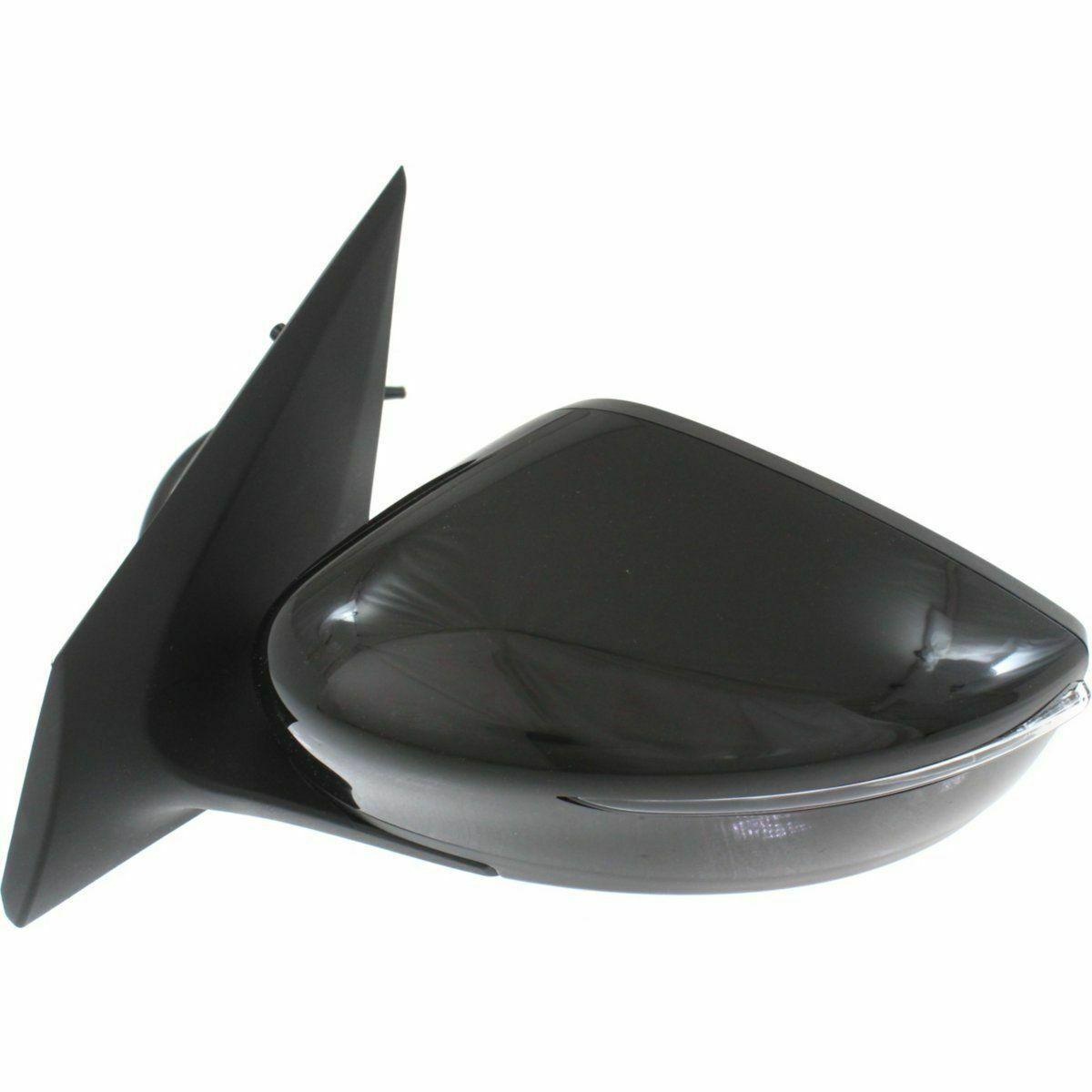 2015-2019 Nissan Versa Sedan Mirror Driver Side Power , NI1320253. Angle view for visual reference.