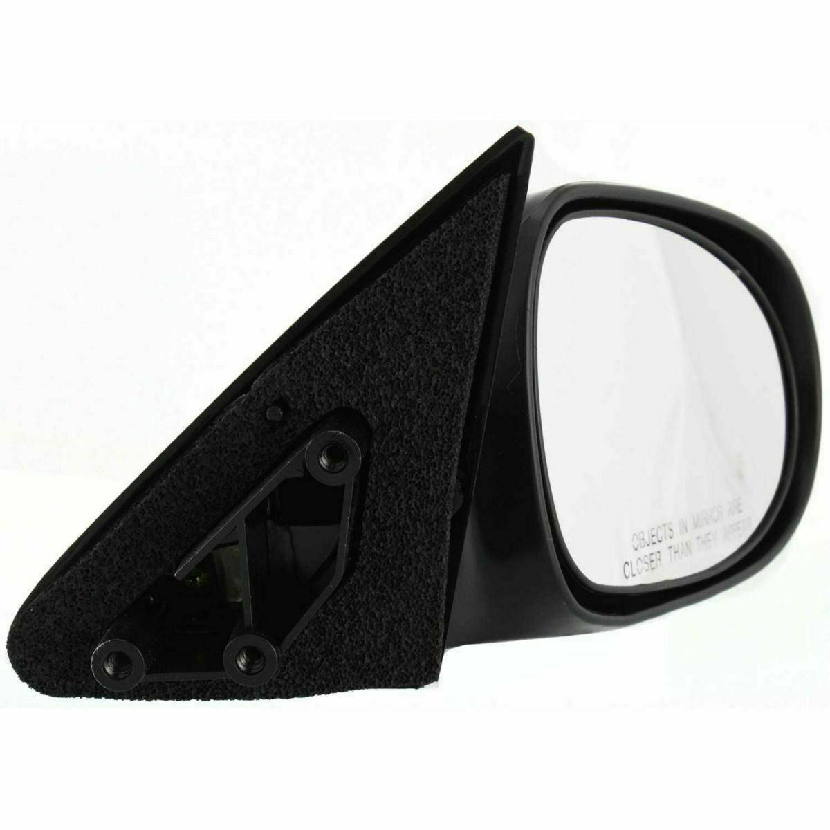 1995-1998 Nissan 200SX Mirror Passenger Side Manual , NI1321114. Side view of the replacement part.