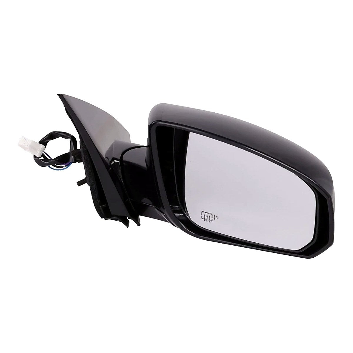 2004-2008 Nissan Maxima Rear Passenger Side Door Mirror, ni1321161. Front view.