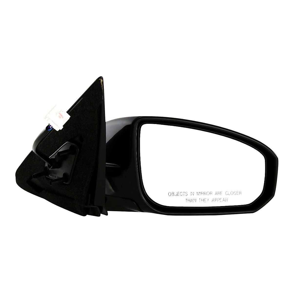 2004-2008 Nissan Maxima Rear Passenger Side Door Mirror, ni1321162. Front view.