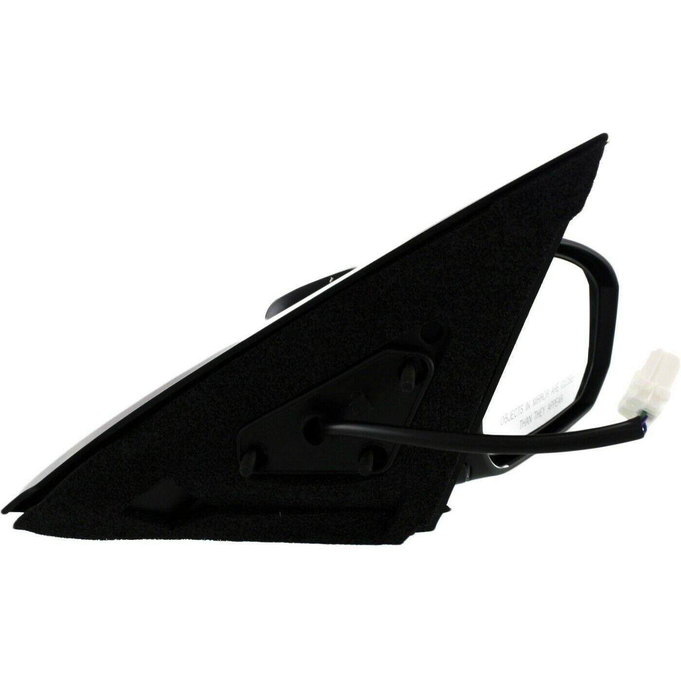 2004-2008 Nissan Maxima Mirror Passenger Side Power , NI1321162. Side view of the replacement part.