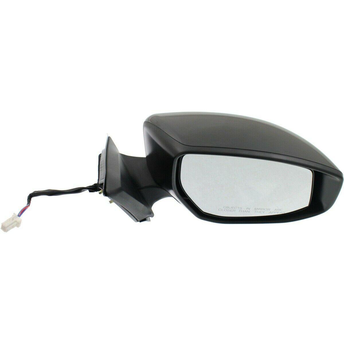 2013-2018 Nissan Altima Sedan Mirror Passenger Side Power , NI1321224. Precision fitment for collision repair.