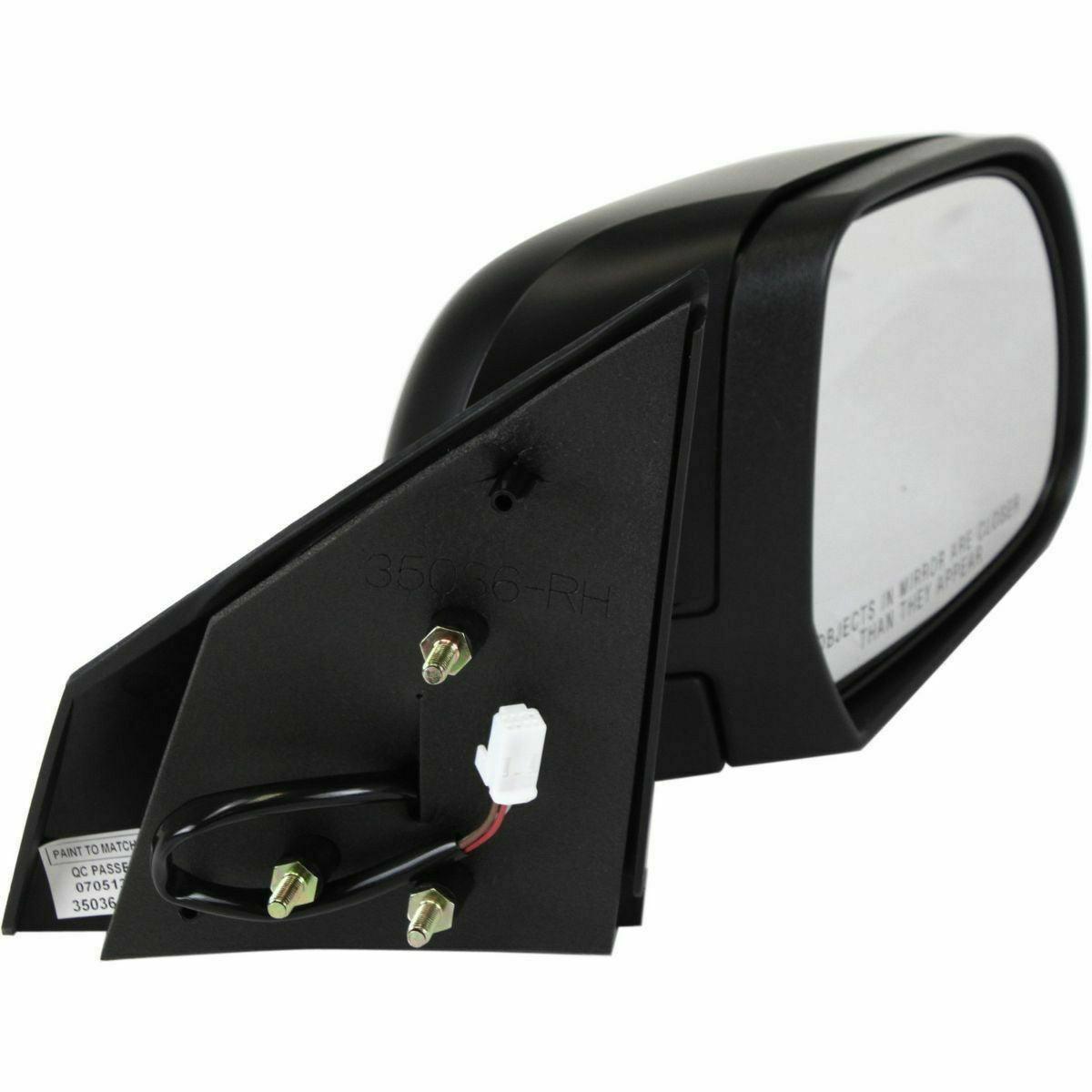 2012-2014 Nissan Versa Sedan Mirror Passenger Side Power , NI1321227. Replacement part ready for install.