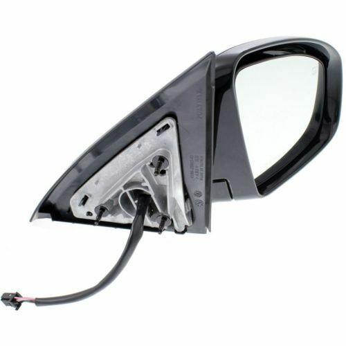 2013-2016 Nissan Pathfinder Mirror Passenger Side Power , NI1321243. Angle view for visual reference.