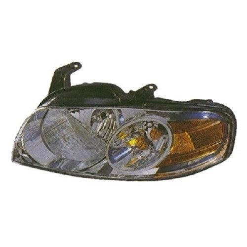 2004-2006 Nissan Sentra Head Lamp Driver Side Base-S , NI2502151. Installed view for reference.