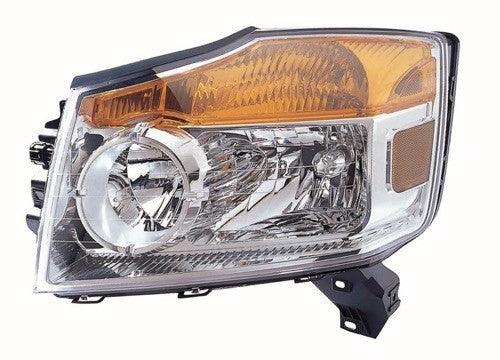 2008-2015 Nissan Armada Head Lamp Driver Side , NI2502175. Professional-grade auto body part.