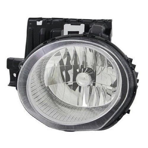 2011-2014 Nissan Juke Head Lamp Driver Side (Round) , NI2502201. OEM-style replacement.