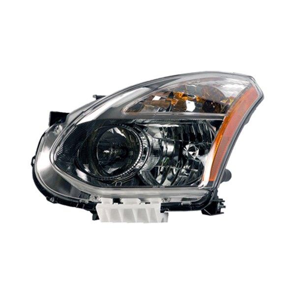 2009-2010 Nissan Rogue Head Lamp Driver Side Xenon , NI2502203. OEM-style replacement.