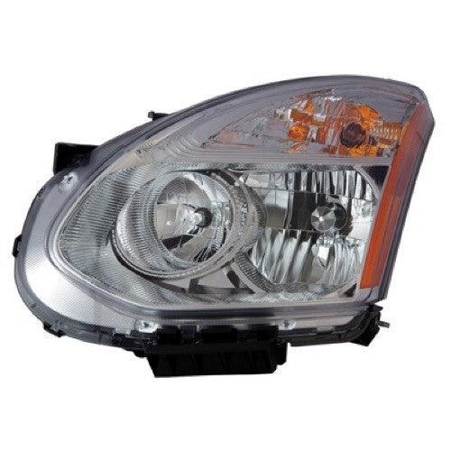2013 Nissan Rogue Head Lamp Driver Side Halogen , NI2502217. Lightweight yet durable construction.