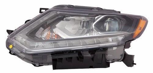 2014-2016 Nissan Rogue Head Lamp Driver Side , NI2502228. Precision fitment for collision repair.