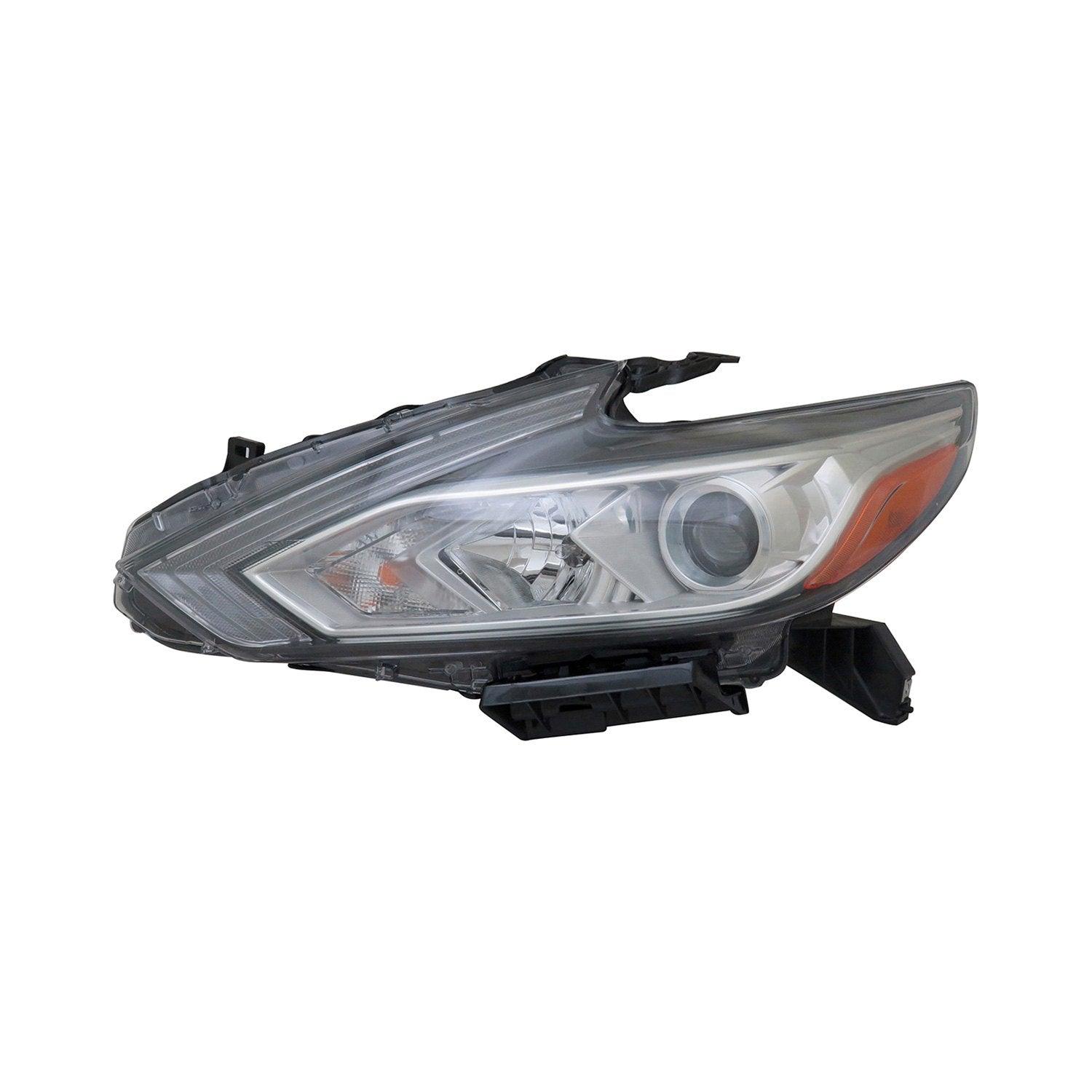 2016-2018 Nissan Altima Sedan Head Lamp Driver Side , NI2502247. Direct fit for easy installation.