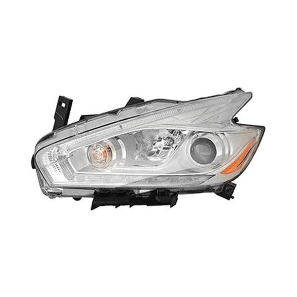 2017 Nissan Murano Head Lamp Driver Side Halogen , NI2502255. Designed for OEM alignment.