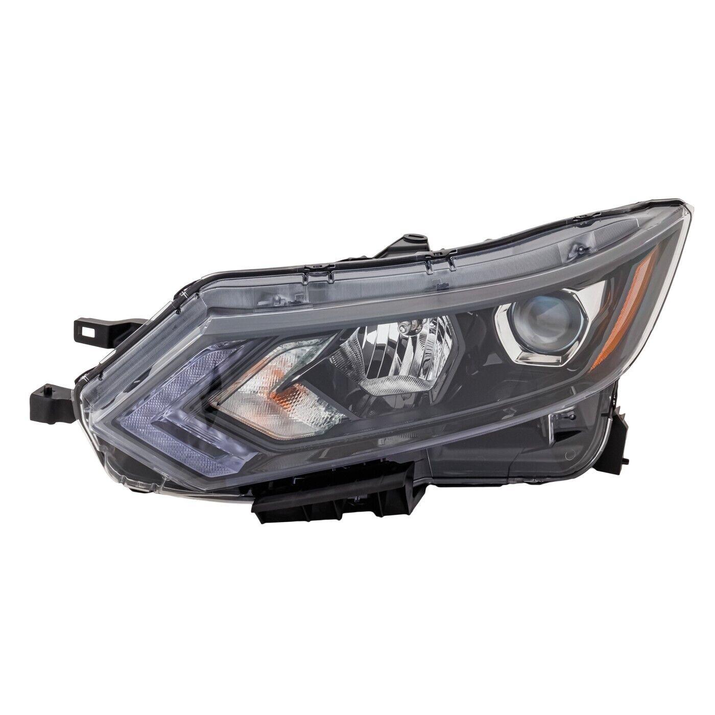 2020-2022 Nissan Qashqai Head Lamp Driver Side Halogen , NI2502279. Designed for OEM alignment.