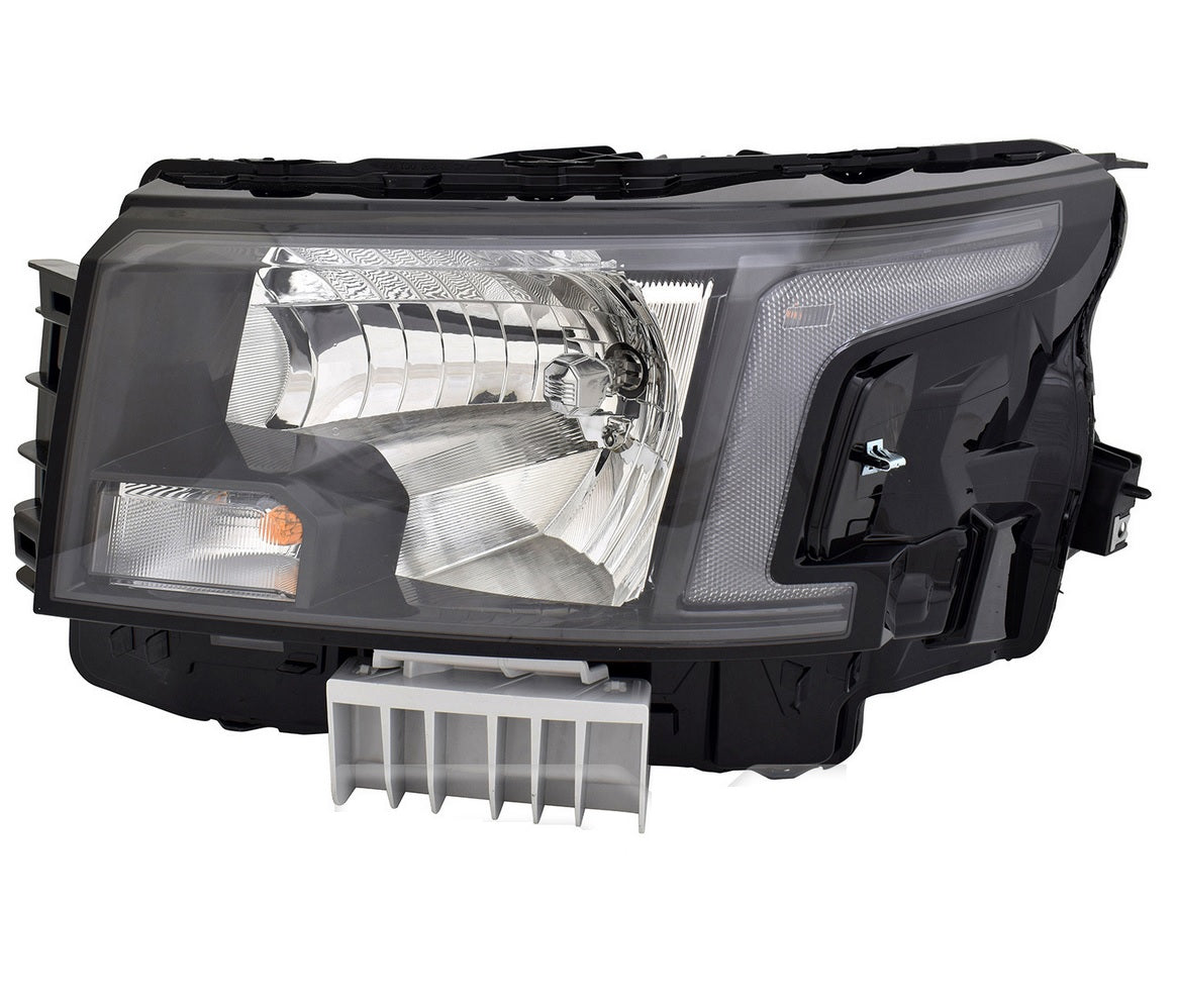 2022-2023 Nissan Frontier Head Lamp Driver Side Halogen , NI2502289. Precision fitment for collision repair.