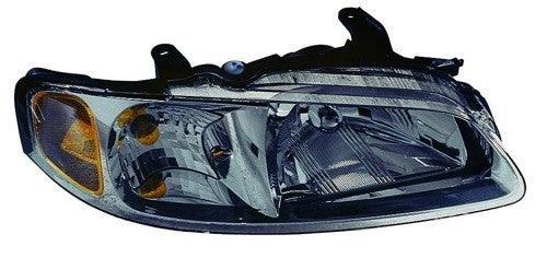 2000-2001 Nissan Sentra Head Lamp Passenger Side Chrome , NI2503129. High-strength and long-lasting.