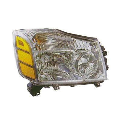 2005-2007 Nissan Armada Head Lamp Passenger Side , NI2503154. OEM-quality exterior component.