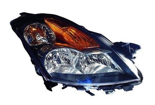 2007 Nissan Altima Hybrid Head Lamp Passenger Side Halogen Black Housing , NI2503166. Lightweight yet durable construction.
