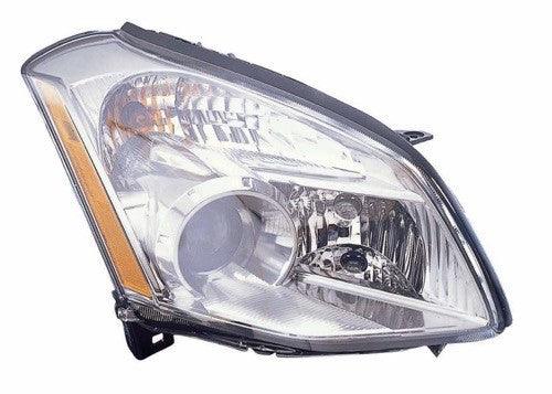 2008 Nissan Maxima Head Lamp Passenger Side Halogen , NI2503179. Lightweight yet durable construction.