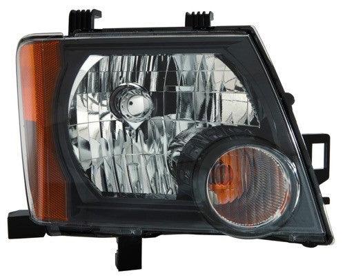 2009-2015 Nissan Xterra Head Lamp Passenger Side (S/X/Sv Models) , NI2503189. Designed for OEM alignment.