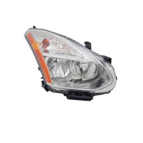 2011-2012 Nissan Rogue Head Lamp Passenger Side Halogen , NI2503202. Precision fitment for collision repair.