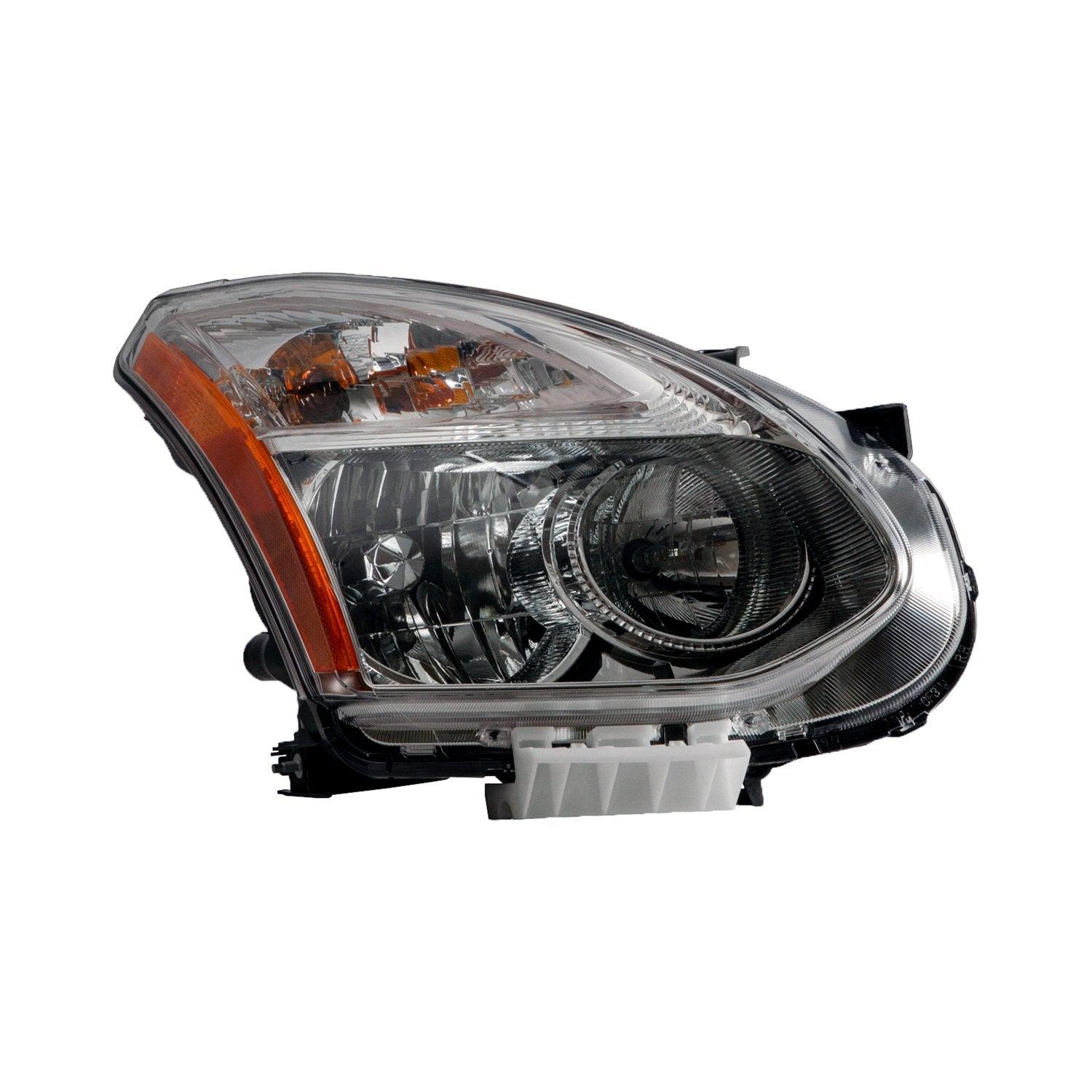 2011-2012 Nissan Rogue Head Lamp Passenger Side Hid , NI2503220. Professional-grade auto body part.