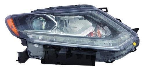 2014-2016 Nissan Rogue Head Lamp Passenger Side , NI2503228. Precision fitment for collision repair.