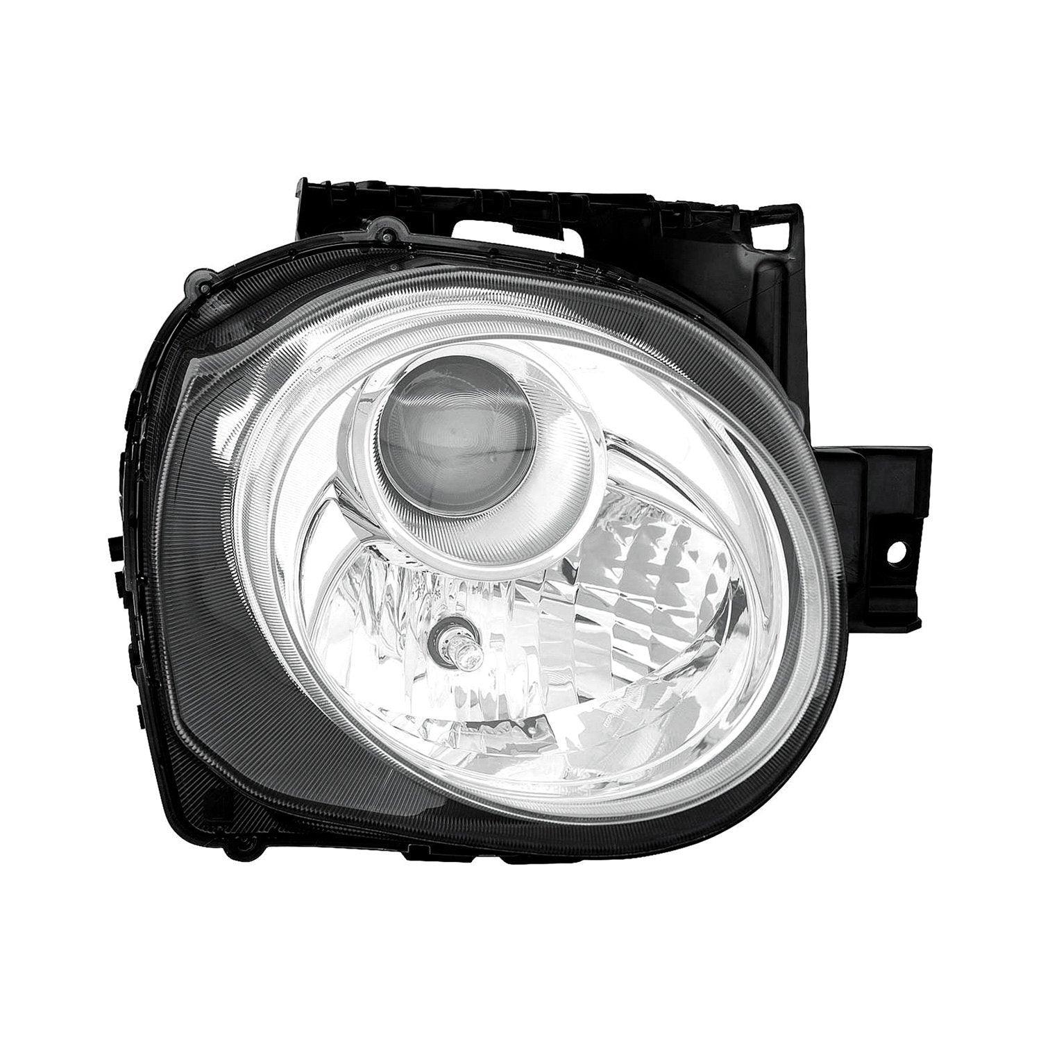 2015-2017 Nissan Juke Head Lamp Passenger Side (Round) Halogen , NI2503236. Direct fit for easy installation.