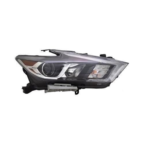 2016-2018 Nissan Maxima Head Lamp Passenger Side Led Sr/Platinum , NI2503240. Factory-style replacement part.