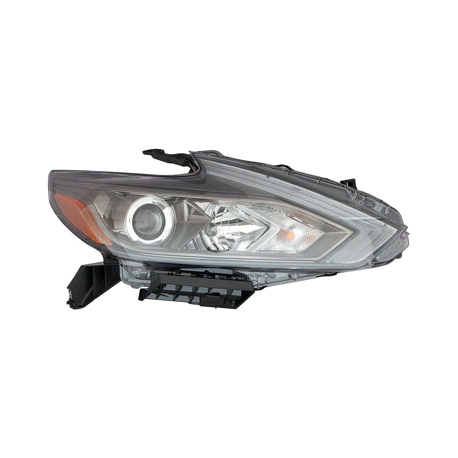 2016-2018 Nissan Altima Sedan Head Lamp Passenger Side , NI2503249. Direct fit for easy installation.
