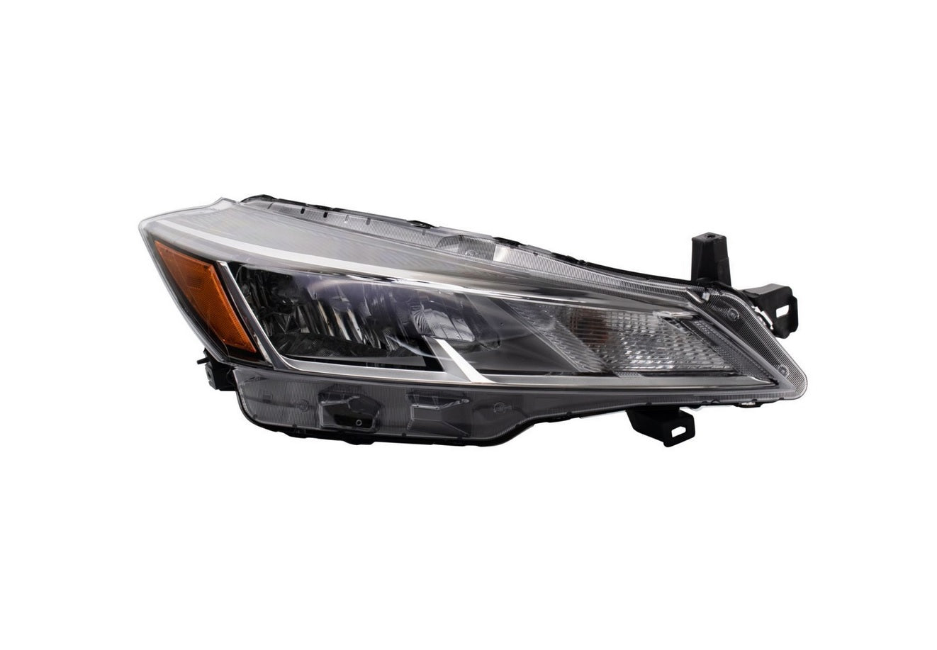 2021-2023 Nissan Kicks Head Lamp Passenger Side Halogen , NI2503283. Side view of the replacement part.