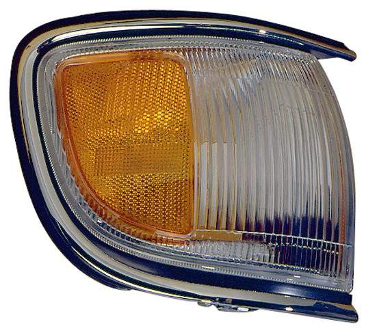 1996-1999 Nissan Pathfinder Side Marker Lamp Driver Side (Chrome Trim) , NI2550129. High-strength and long-lasting.
