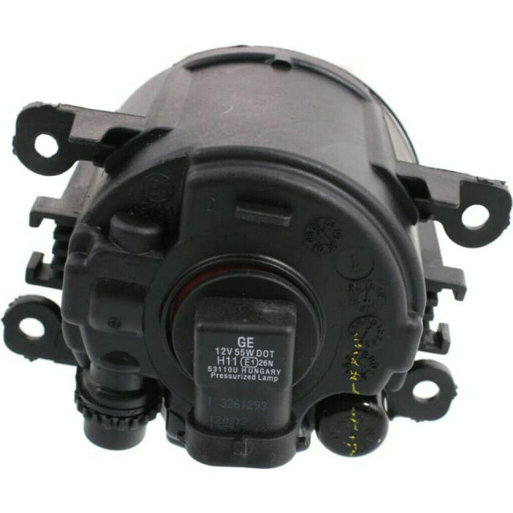 2007-2012 Nissan Sentra Fog Lamp Front Driver Side/Passenger Side 2.5L Se-R , NI2592130. OEM-style replacement.