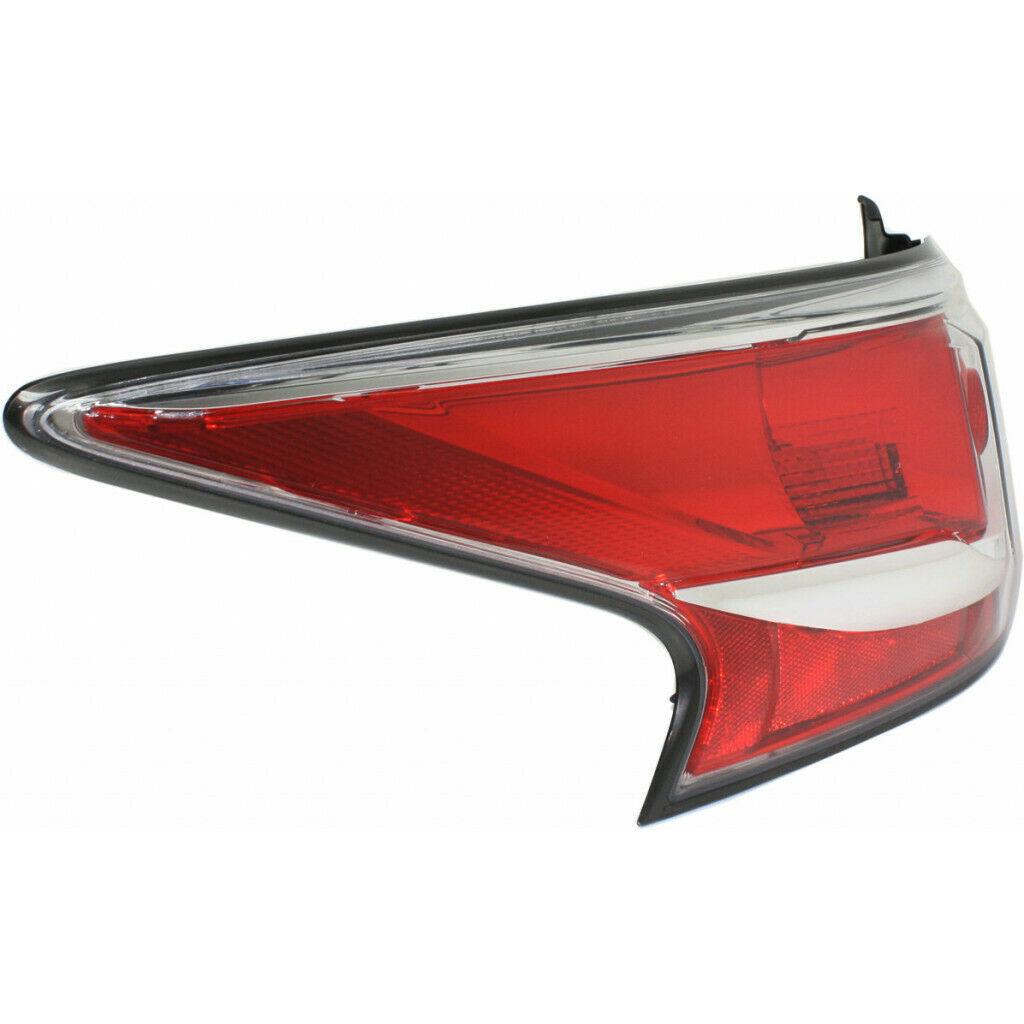2015 Nissan Altima Sedan Tail Lamp Driver Side Without Led , NI2800203. Installed view for reference.