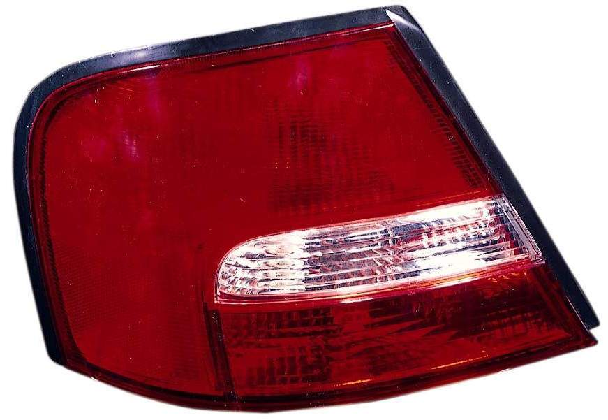 2000-2001 Nissan Altima Sedan Tail Lamp Passenger Side , NI2801140. Angle view for visual reference.