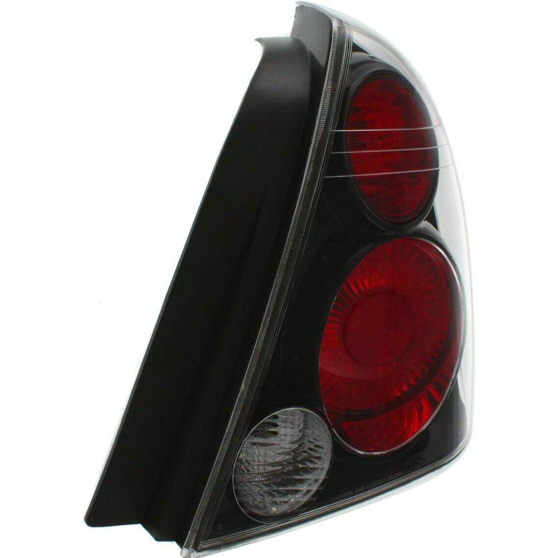 2005-2006 Nissan Altima Sedan Tail Lamp Passenger Side Se-R Black Bezel , NI2801169. Factory-style replacement part.