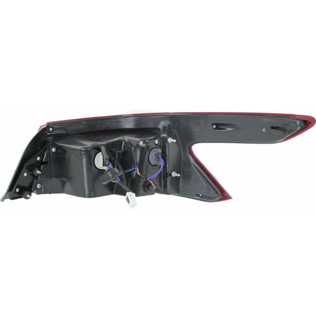 2016-2018 Nissan Maxima Tail Lamp Driver Side Without Logo , NI2804104. Designed for OEM alignment.
