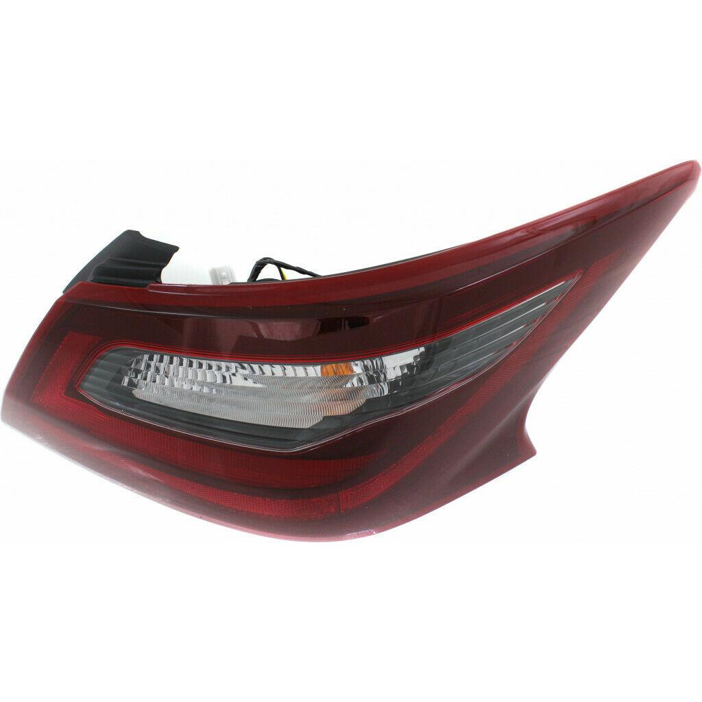 2017-2018 Nissan Altima Sedan Tail Lamp Passenger Side Sr Model With Dark Red Bezel , NI2805111. Tested for reliable performance.
