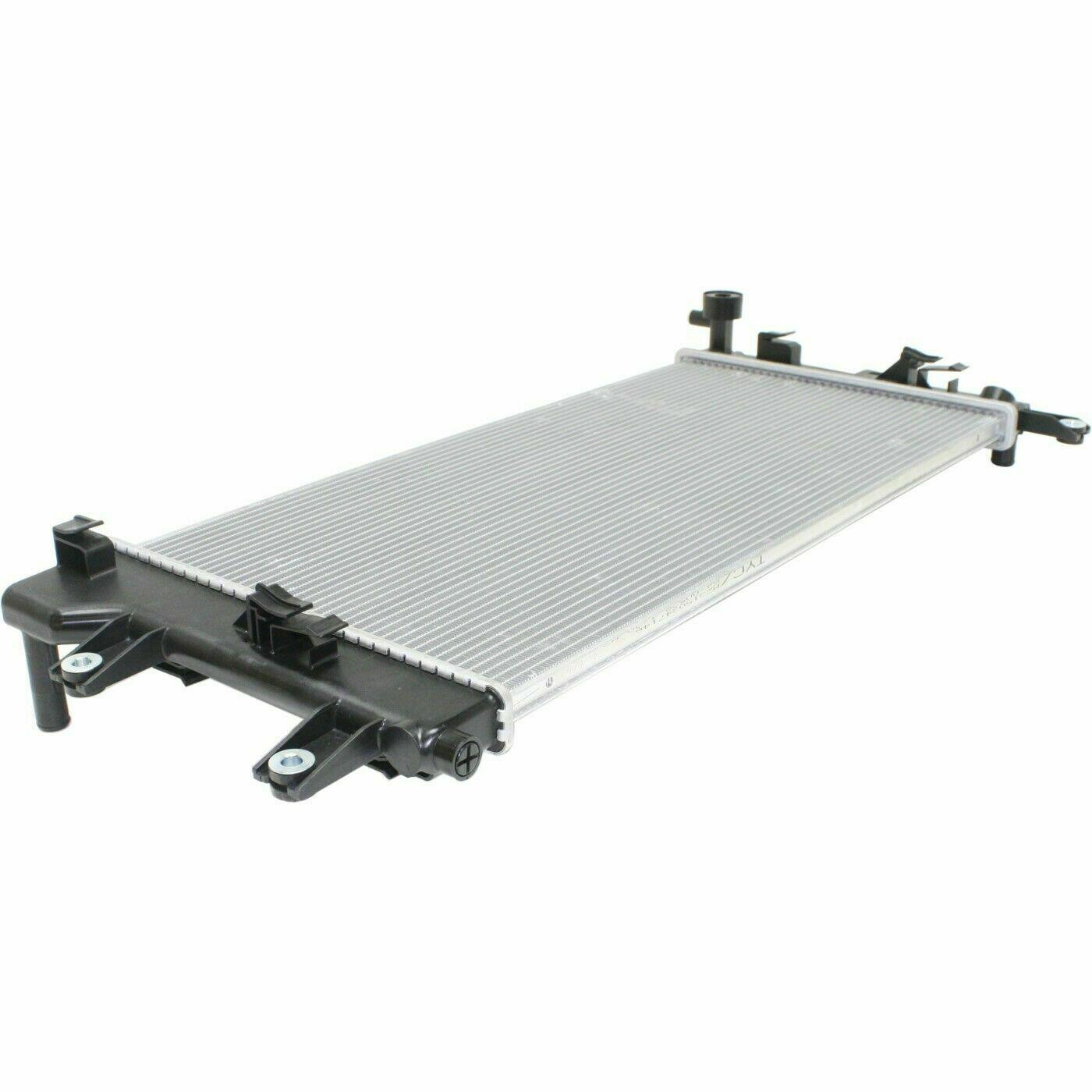 2013-2015 Nissan Leaf Radiator , NI3010230. Angle view for visual reference.