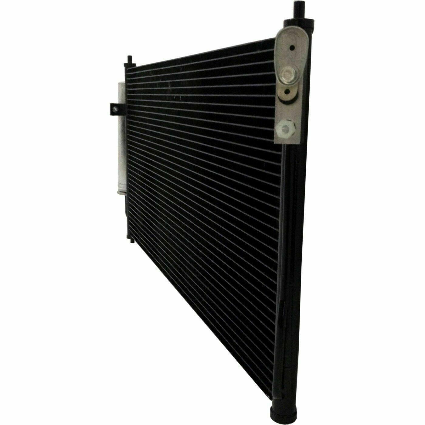 2002-2006 Nissan Altima Sedan Condenser , NI3030150. Side view of the replacement part.