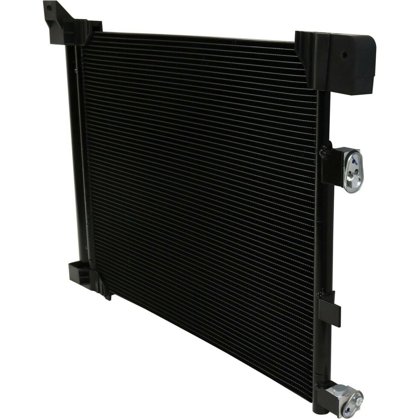 2013-2019 Nissan Sentra Condenser , NI3030173. Side view of the replacement part.