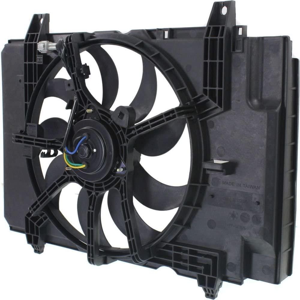 2009-2014 Nissan Cube Cooling Fan Assy M/T Base Model Without Ac With Atc , NI3115140. High-quality aftermarket part.