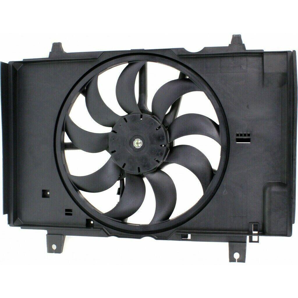 2009-2014 Nissan Cube Radiator Fan Assy Without Ac , NI3115142. Direct fit for easy installation.